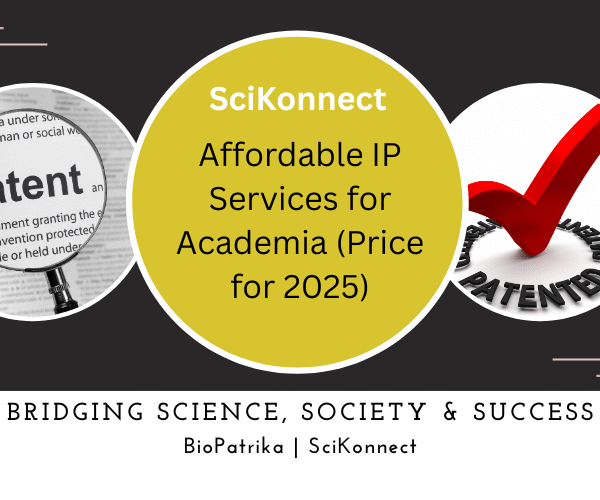 Affordable IP Services for Academia (Price for 2025)