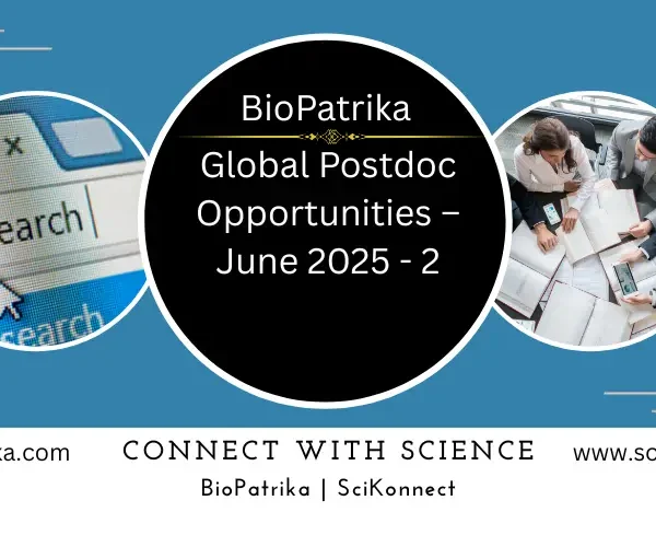Global Postdoc Opportunities – June 7, 2025 Part 2