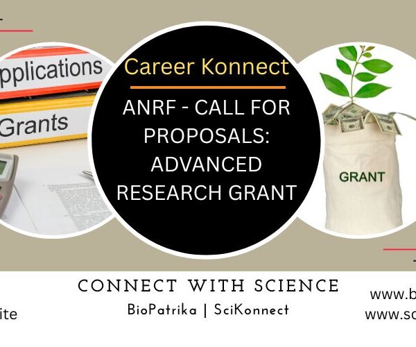 ANRF Advanced Research Grant call